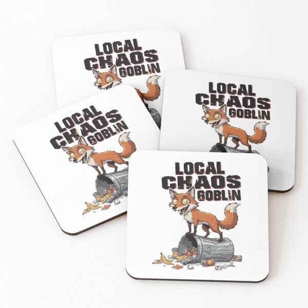 Item preview, Local Chaos Goblin Trash Urban Red Fox Meme designed and sold by Petzzz.