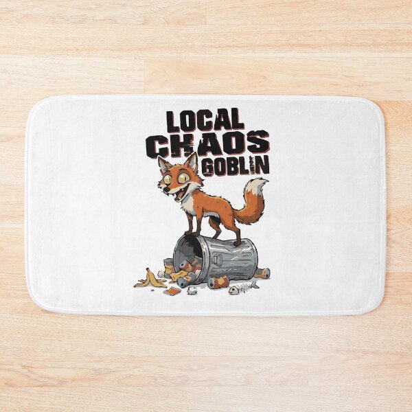 Item preview, Local Chaos Goblin Trash Urban Red Fox Meme designed and sold by Petzzz.