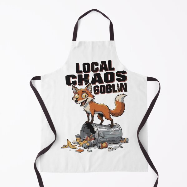 Item preview, Local Chaos Goblin Trash Urban Red Fox Meme designed and sold by Petzzz.
