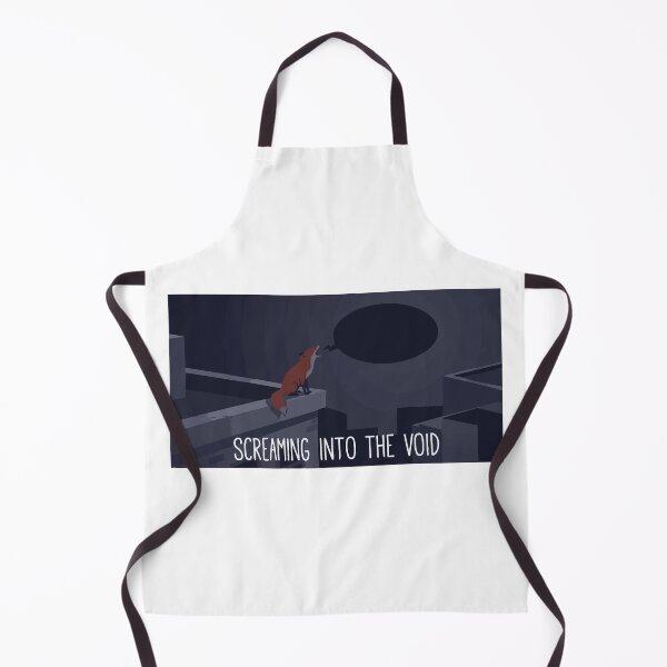 Item preview, Screaming Into The Void Existential Urban Fox designed and sold by Petzzz.