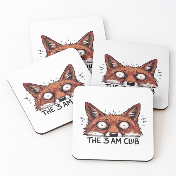 Item preview, Wide Awake Club Nocturnal Urban Red Fox designed and sold by Petzzz.