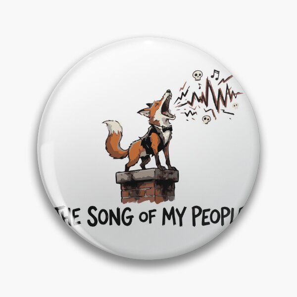Item preview, The Song Of My People Funny Screaming Urban Fox designed and sold by Petzzz.