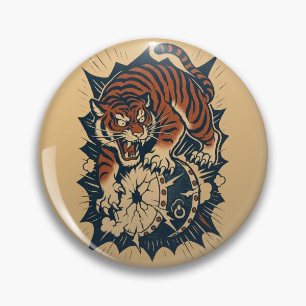 Item preview, Tiger Smashing the Iron Shield designed and sold by EdvvinStudios.