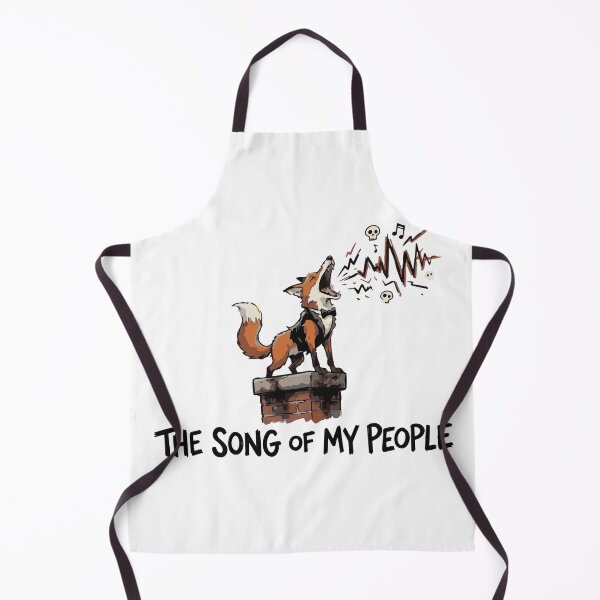 Item preview, The Song Of My People Funny Screaming Urban Fox designed and sold by Petzzz.