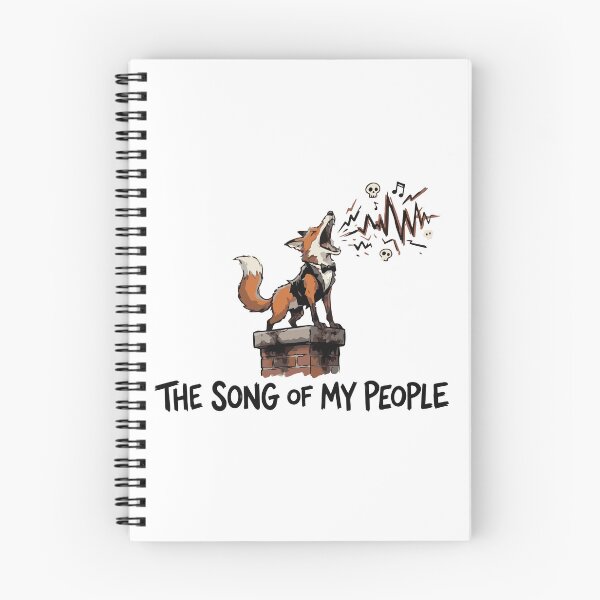 Item preview, The Song Of My People Funny Screaming Urban Fox designed and sold by Petzzz.