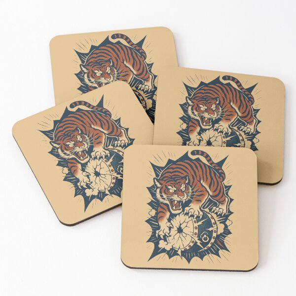 Item preview, Tiger Smashing the Iron Shield designed and sold by EdvvinStudios.