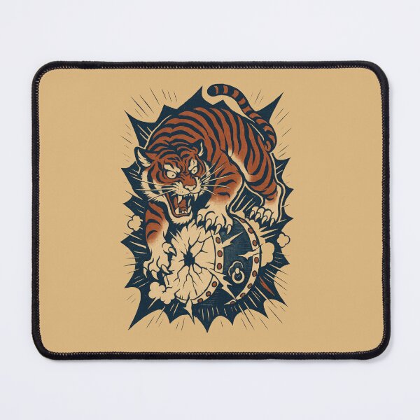 Item preview, Tiger Smashing the Iron Shield designed and sold by EdvvinStudios.
