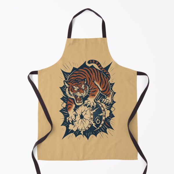 Item preview, Tiger Smashing the Iron Shield designed and sold by EdvvinStudios.