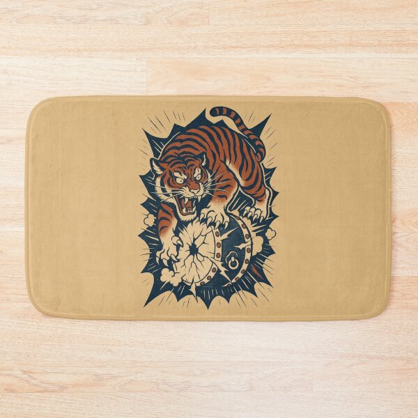 Item preview, Tiger Smashing the Iron Shield designed and sold by EdvvinStudios.