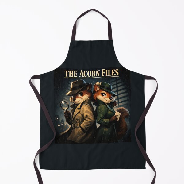 Item preview, The Acorn Files - Noir Detective Squirrels designed and sold by SecretSquirrellDesigns.