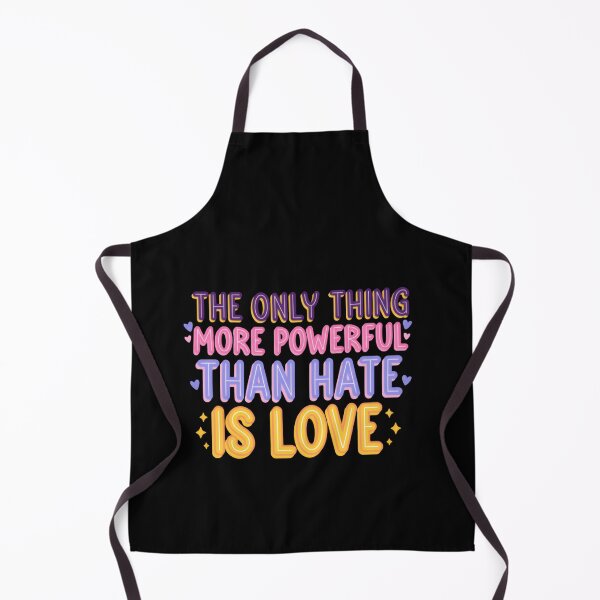 Item preview, The Only Thing More Powerful Than Hate Is Love Bright Gradient designed and sold by SkeletonsDanger.