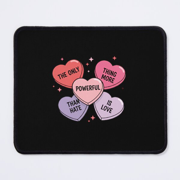 Item preview, The Only Thing More Powerful Than Hate Is Love Scattered Hearts designed and sold by SkeletonsDanger.