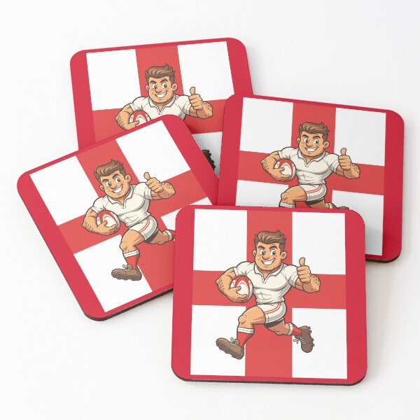 Item preview, Thumbs-Up Try Run Cheerful Rugby Hero designed and sold by taiche.