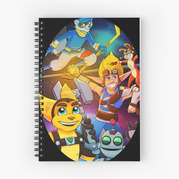 Item preview, Playstation 2 Stars - Sly Cooper - Ratchet And Clank - Jak And Daxter designed and sold by RolandBreton.