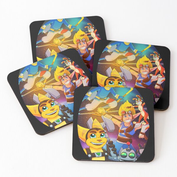 Item preview, Playstation 2 Stars - Sly Cooper - Ratchet And Clank - Jak And Daxter designed and sold by RolandBreton.