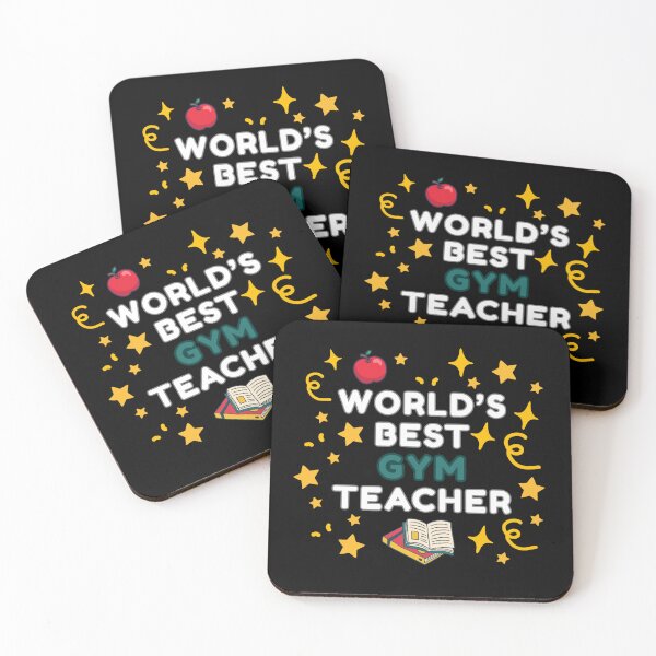 Item preview, World's Best Gym Teacher designed and sold by DixieGirlStudio.