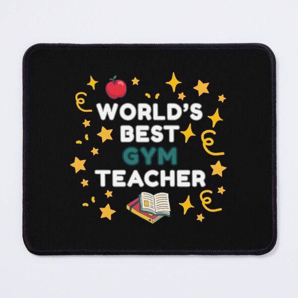 Item preview, World's Best Gym Teacher designed and sold by DixieGirlStudio.