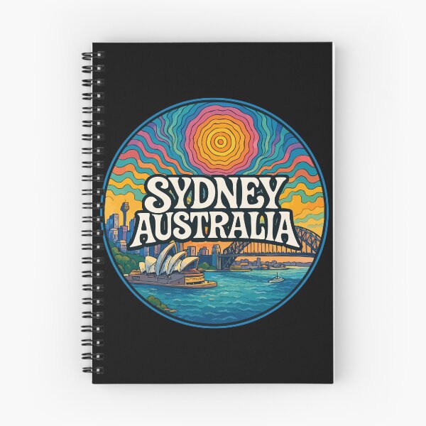 Item preview, Sydney Australia Trippy Travel designed and sold by TomFrontierArt.