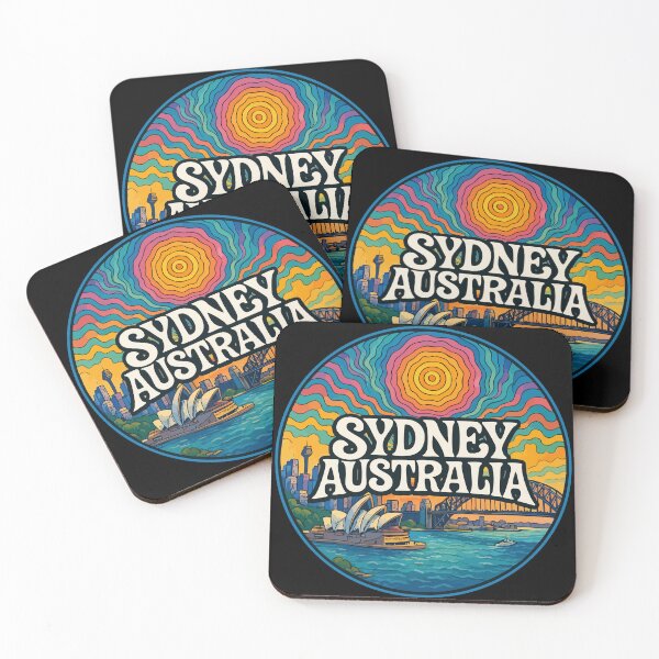 Item preview, Sydney Australia Trippy Travel designed and sold by TomFrontierArt.