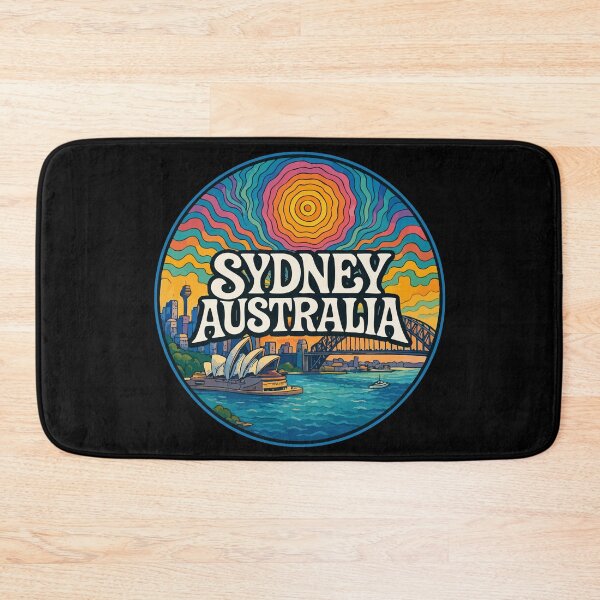 Item preview, Sydney Australia Trippy Travel designed and sold by TomFrontierArt.