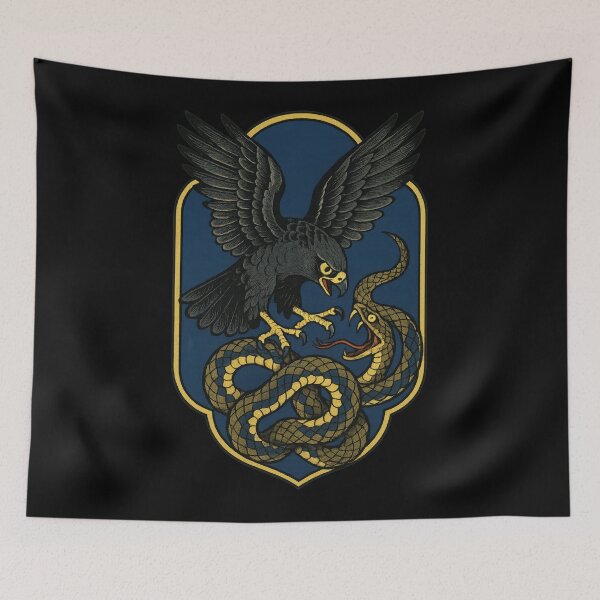 Item preview, Eagle Versus Serpent Clash designed and sold by EdvvinStudios.