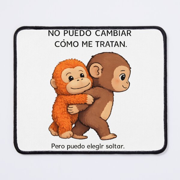Item preview, I Can't Change How I'm Treated, But I Can Choose to Let Go – Motivational Design with Little Monkeys designed and sold by elglotonmusical.