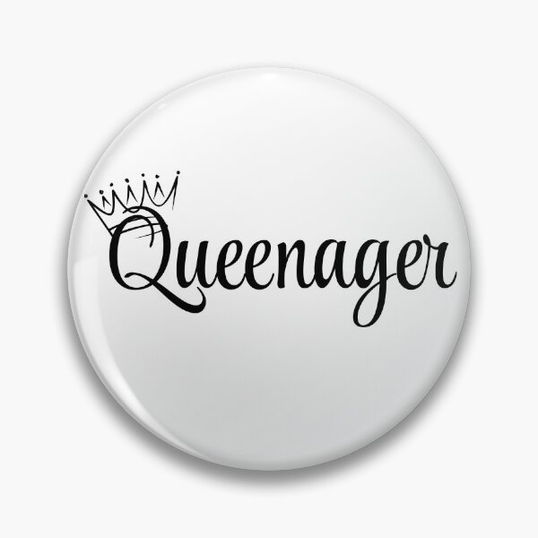 Item preview, Queenager designed and sold by Kindred & Thistle.