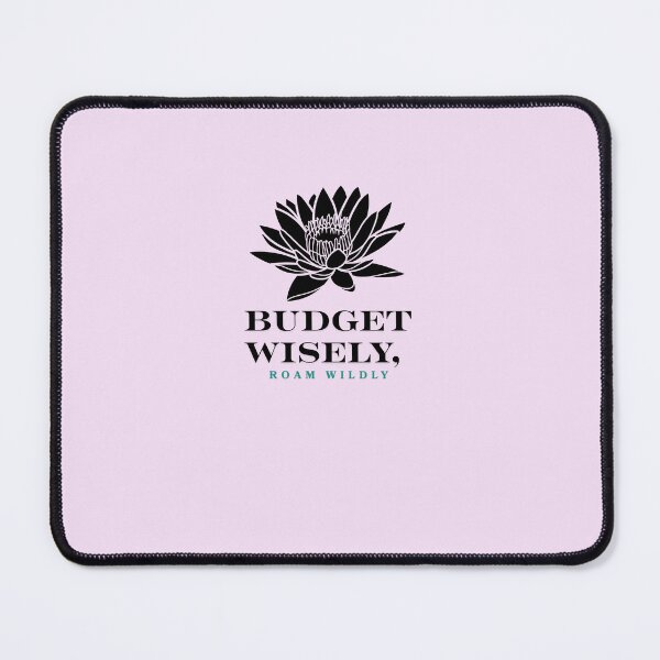 Item preview, Budget Wisely, Roam Wildly designed and sold by Zoaluxe.