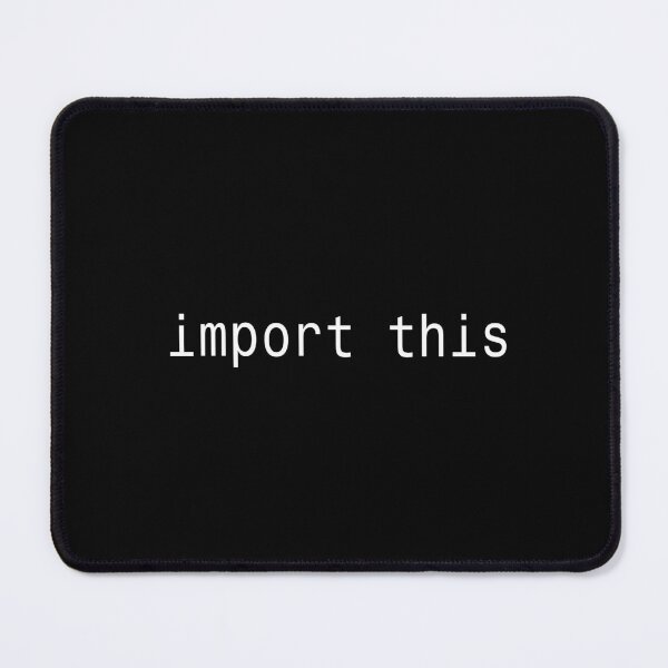 Item preview, Import This Python Zen Sticker designed and sold by DruckByte.