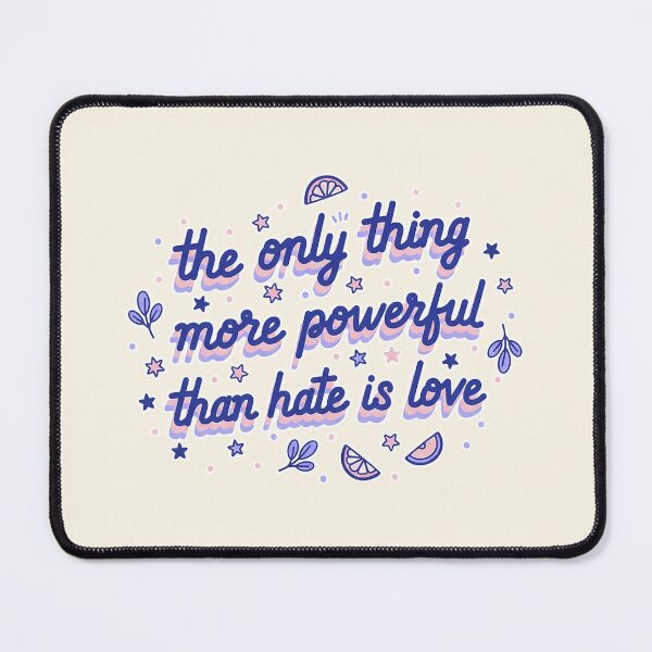 Item preview, Powerful Love Wins Whimsical Typography designed and sold by zzz888.