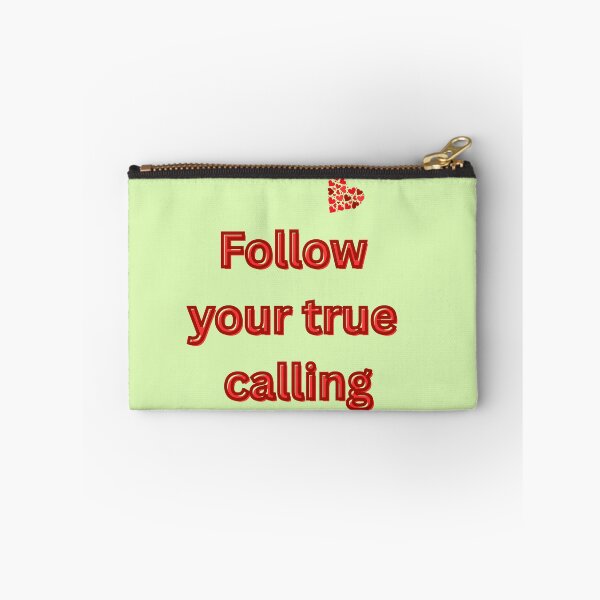 Item preview, Follow Your True Calling | Motivational quote about vocation and meaning in life designed and sold by Katja LebenFreude.
