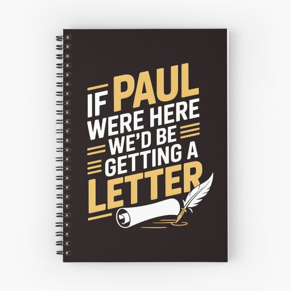 Item preview, If Paul Were Here We'd Be Getting A Letter – American Church Sarcastic Humor Rooted In Faith designed and sold by Redgiant87x.