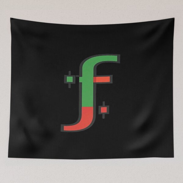 Item preview, F Letter Candlestick Trading Design designed and sold by Adappai.