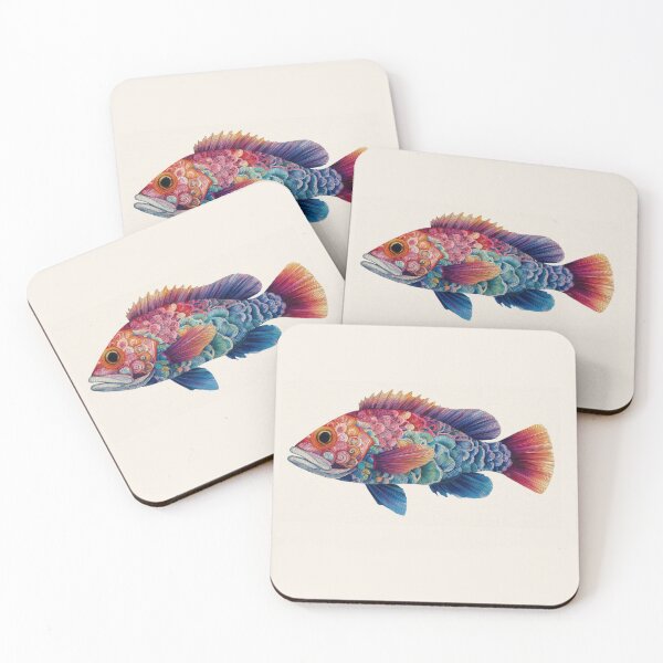 Item preview, Colorful fish swimming in water designed and sold by anytka.