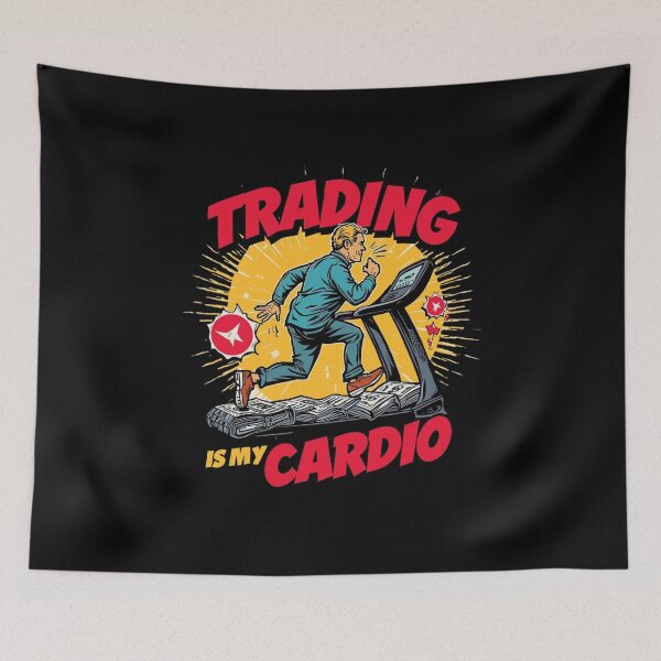 Item preview, Trading Is My Cardio designed and sold by KapiPrint.