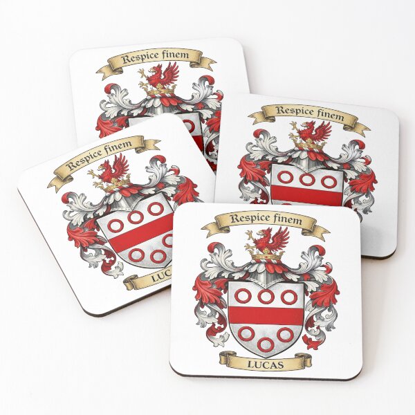 Item preview, The Lucas Family Coat of Arms designed and sold by BagTown Clans.