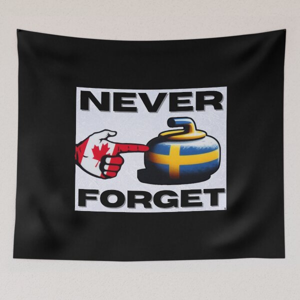 Item preview, Never Forget: Canada vs Sweden Curling Beef 2026 designed and sold by SHELOPS.