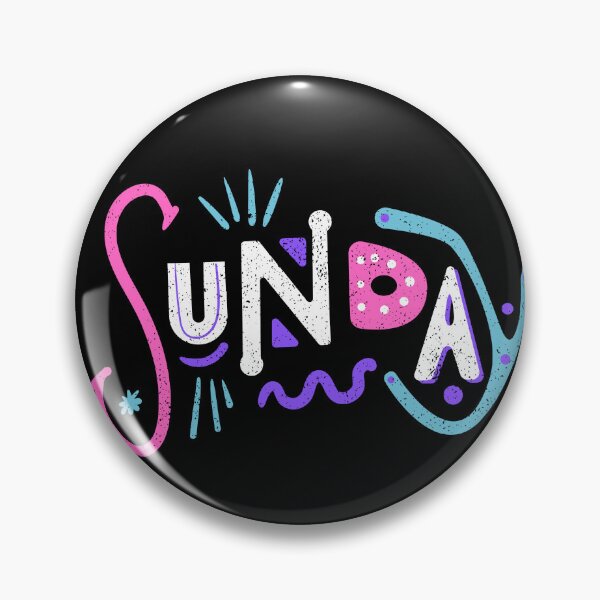 Item preview, Sunday Funday Doodle Art - Colorful Abstract Weekend Typography designed and sold by PACS0011.