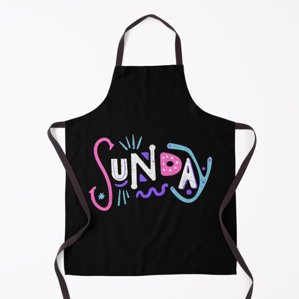 Item preview, Sunday Funday Doodle Art - Colorful Abstract Weekend Typography designed and sold by PACS0011.