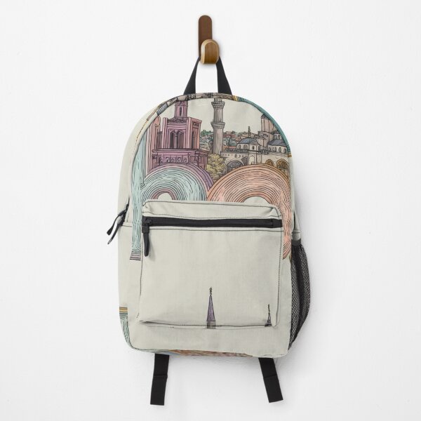 Item preview, Famous city skyline with home word designed and sold by anytka.