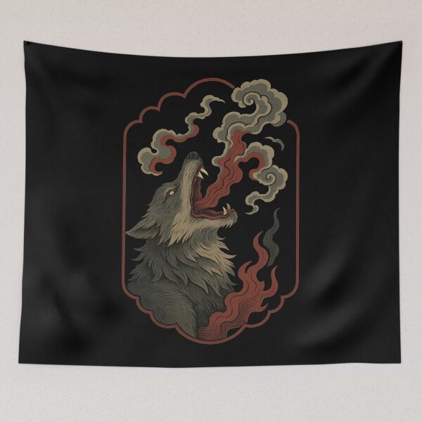 Item preview, Smoke Howl of the Wolf designed and sold by EdvvinStudios.