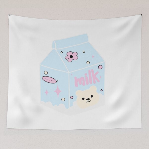 Item preview, Cute Milk Carton Illustration with Bear designed and sold by Teenidesign .