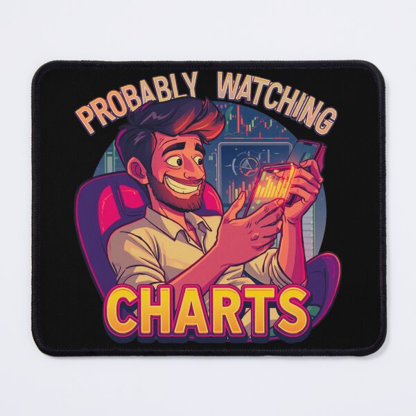 Item preview, Probably Watching Charts designed and sold by KapiPrint.