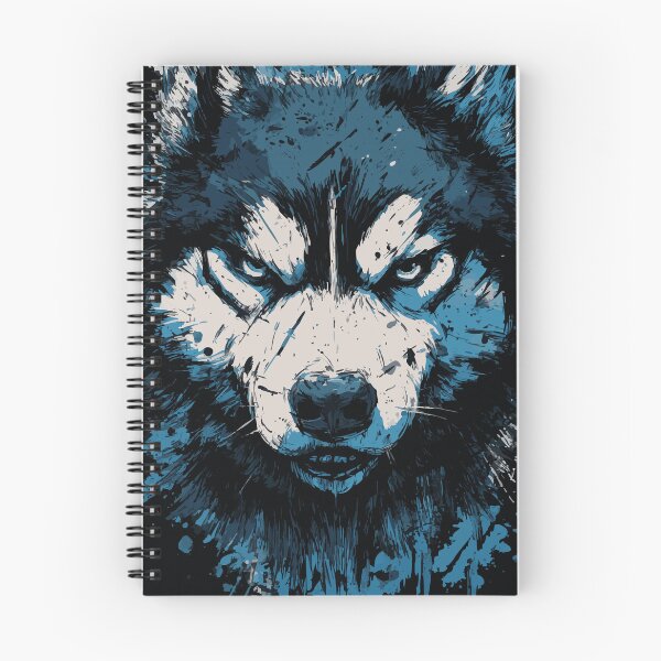 Item preview, Blue Husky with an intense gaze designed and sold by drizzd.
