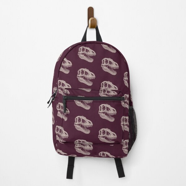 Item preview, Vintage Dinosaur Skull Illustration – Embroidered Style Fossil Outline designed and sold by Nova Max Designs .