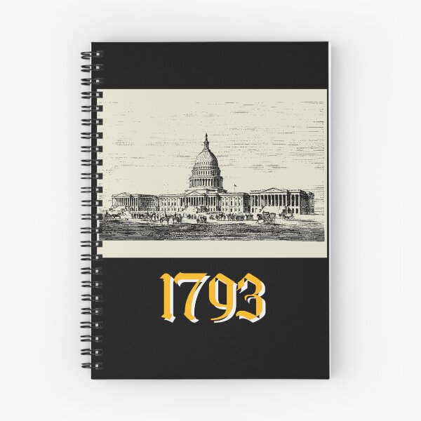 Item preview, Capitol Building 1793 White Vintage designed and sold by RPrintPulse.