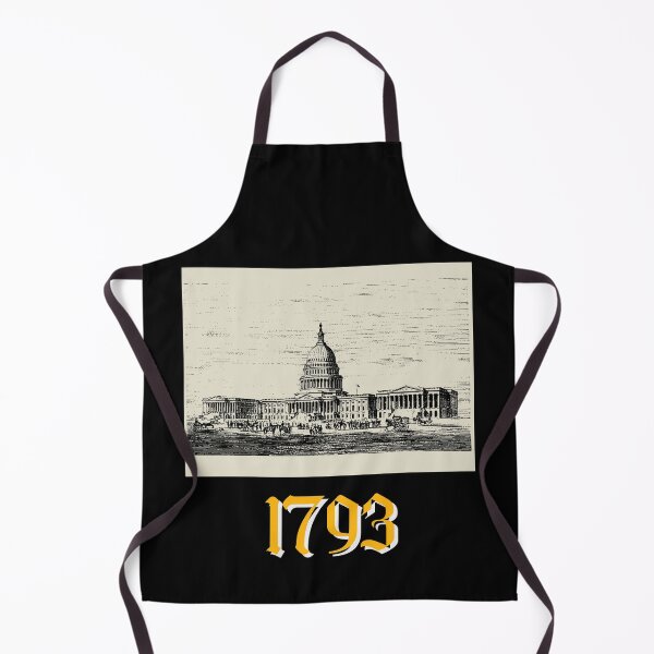 Item preview, Capitol Building 1793 White Vintage designed and sold by RPrintPulse.