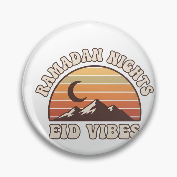 Item preview, Minimalist Ramadan Nights Eid Vibes Mountain Moon designed and sold by blastercreation.