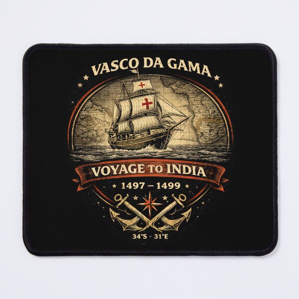 Item preview, Vasco da Gama Voyage To India designed and sold by Retr0Tshirts.