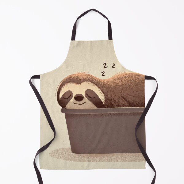 Item preview, Sloth sleeping in a small box designed and sold by anytka.